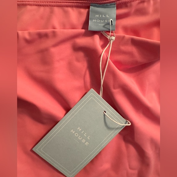 NEW SOLD OUT!! HILL HOUSE HOME LOLA HIGH WAISTED SWIM BOTTOM PINK SIZE XL NWT - Picture 3 of 6